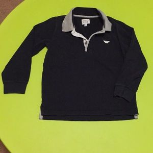 Boys Armani long sleeve polo size 6